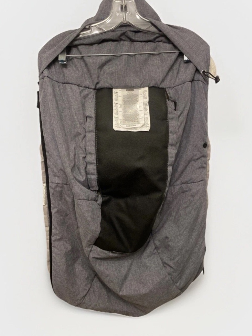 Skip Hop Heather Gray Quilted Customizable Baby Footmuff - Picture 7 of 7